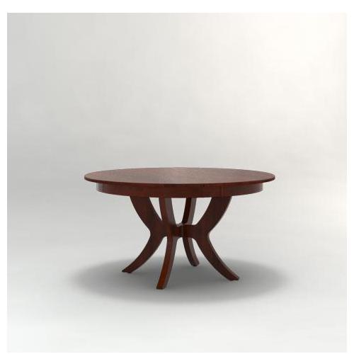 Canadel Custom Dining Customizable Round Table with Pedestal Colder's